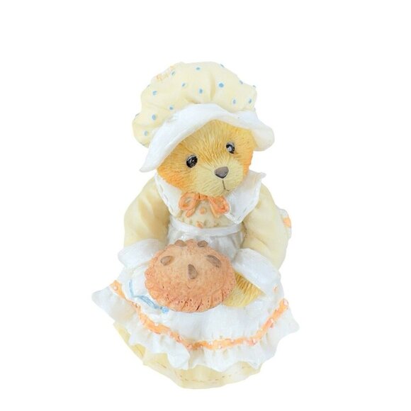 Cherished Teddies Patience Figurine Happiness Is Homemade Resin 1994 Vintage - Picture 1 of 11